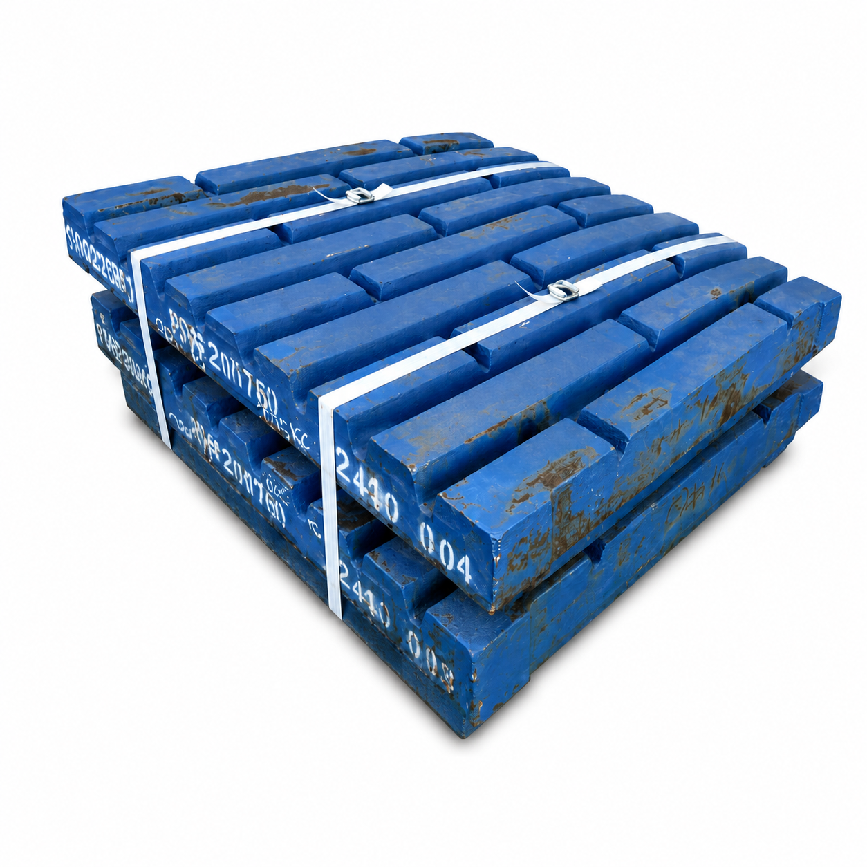 Krossplatta, fast, bergtand 1/2