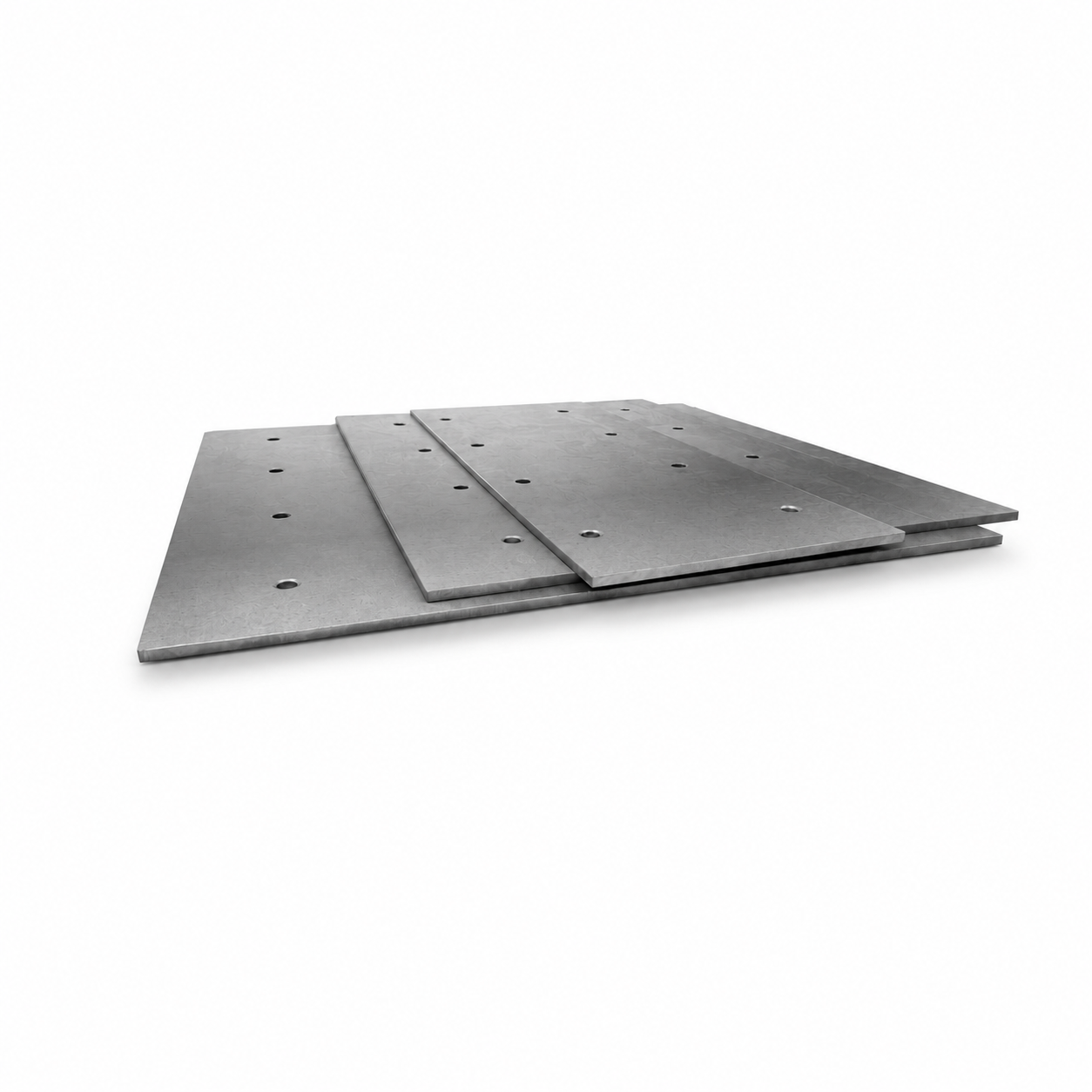 Vibrating bottom plates 1+1+1 pcs extend