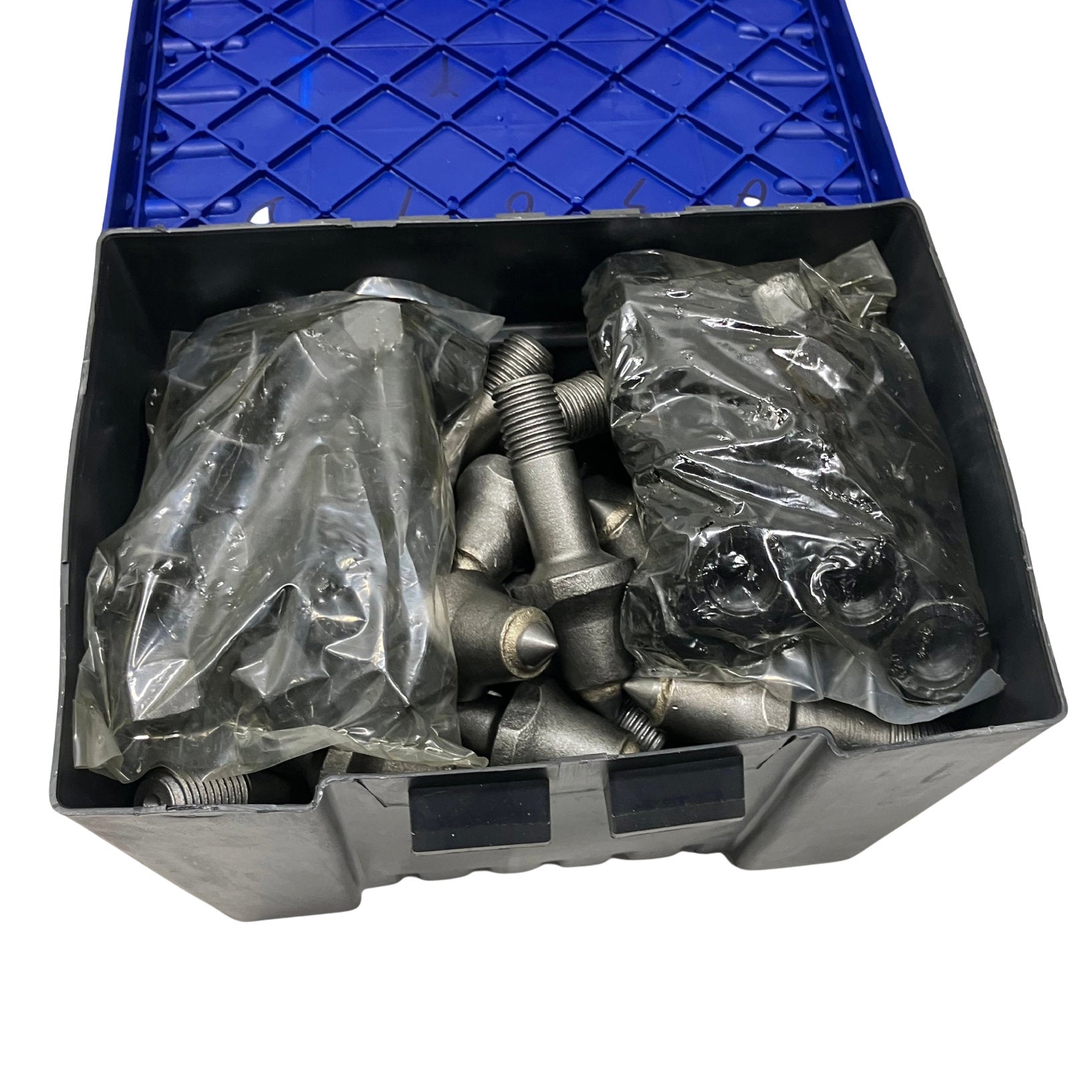 Carbide milling bit, nut locking
